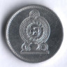 Монета 1 цент. 1975 год, Шри-Ланка.