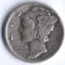 10 центов. 1943 год, США.
