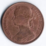 1 пенни. 1887 год, Великобритания.
