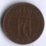 Монета 1 эре. 1929 год, Норвегия.
