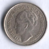 Монета 10 центов. 1936 год, Нидерланды.