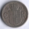Монета 25 эйре. 1922 год, Исландия. HCN;GJ.