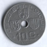 Монета 10 сантимов. 1943 год, Бельгия (Belgie-Belgique).