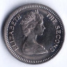 Монета 3 пенса. 1968 год, Родезия.