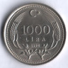 1000 лир. 1992 год, Турция.