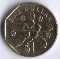 1 доллар. 1997 год, Сингапур.