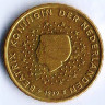 Монета 10 центов. 1999 год, Нидерланды.