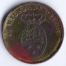 Монета 1 ригсбанкскиллинг. 1818 год, Дания.