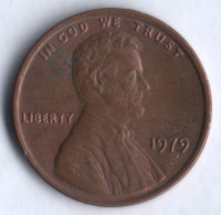 1 цент. 1979 год, США.