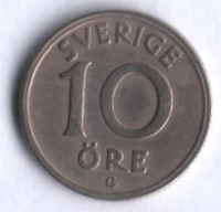 10 эре. 1940 год, Швеция. G.