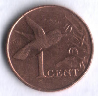 1 цент. 2001 год, Тринидад и Тобаго.