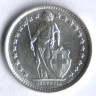 1/2 франка. 1964 год, Швейцария.