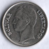 Монета 1 боливар. 1986 год, Венесуэла.