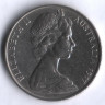 Монета 20 центов. 1977 год, Австралия.