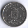 Монета 10 центов. 1979 год, Нидерландские Антильские острова.