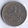 25 пенни. 1929 год, Финляндия.