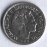 Монета 1 крона. 1978 год, Дания. S;B.
