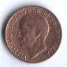 Монета 5 чентезимо. 1926 год, Италия.