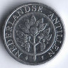 Монета 5 центов. 1995 год, Нидерландские Антильские острова.