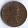1 цент. 1937 год, США.