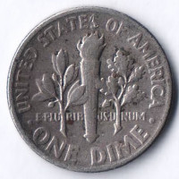 10 центов. 1954 год, США.