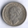 Монета 10 центов. 1939 год, Нидерланды.