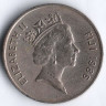 Монета 10 центов. 1986 год, Фиджи.