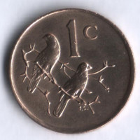1 цент. 1983 год, ЮАР.