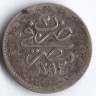 Монета 1 кирш. 1877 год, Египет.