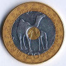 Монета 20 угий. 2018 год, Мавритания.