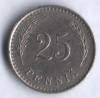 25 пенни. 1936 год, Финляндия.