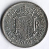 Монета 1/2 кроны. 1960 год, Великобритания.