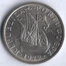 Монета 10 эскудо. 1972 год, Португалия.