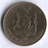 Монета 1 доллар. 1993 год, Намибия.