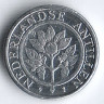 Монета 5 центов. 1994 год, Нидерландские Антильские острова.