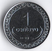Монета 1 сентаво. 2005 год, Восточный Тимор.