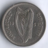 Монета 6 пенсов. 1934 год, Ирландия.