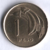 1 песо. 1968 год, Уругвай.
