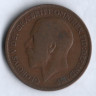 Монета 1 пенни. 1914 год, Великобритания.