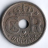 Монета 25 эре. 1934 год, Дания. N;GJ.
