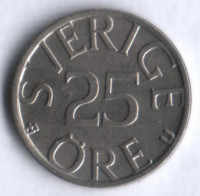 25 эре. 1980 год, Швеция. U.