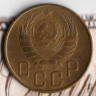 Монета 5 копеек. 1941 год, СССР. Шт. 1.1.