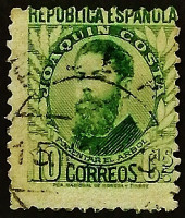 Почтовая марка. "Хоакин Коста". 1932 год, Испания.