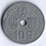 Монета 10 сантимов. 1943 год, Бельгия (Belgique-Belgie).