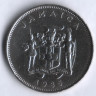 Монета 20 центов. 1985 год, Ямайка. FAO.