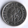 Монета 10 центов. 1996 год, Нидерландские Антильские острова.