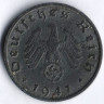 Монета 10 рейхспфеннигов. 1941 год (B), Третий Рейх.