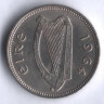 Монета 3 пенса. 1964 год, Ирландия.