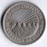 Монета 50 сентаво. 1956 год, Никарагуа.