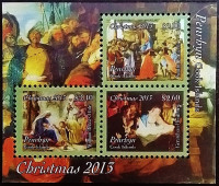 Мини-блок. "Рождество". 2013 год, Пенрин (Острова Кука).